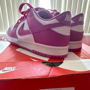 Fushia Nike Dunk Low